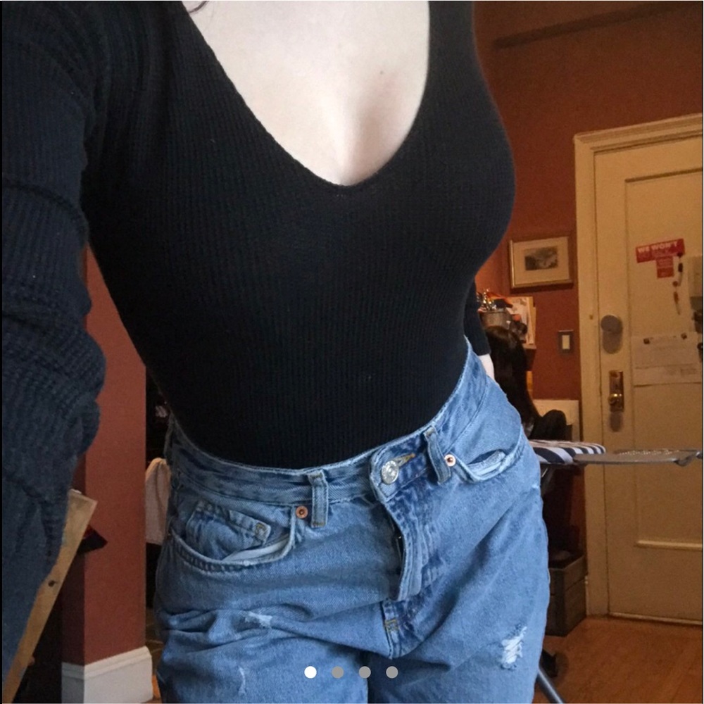 Brandy black bodysuit